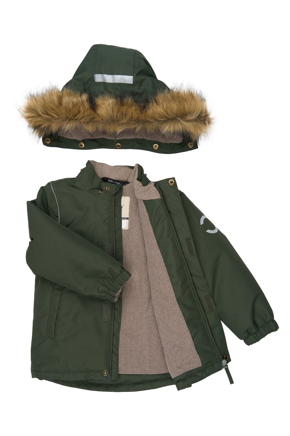 Jacke von Mikk-Line – Kombu Green