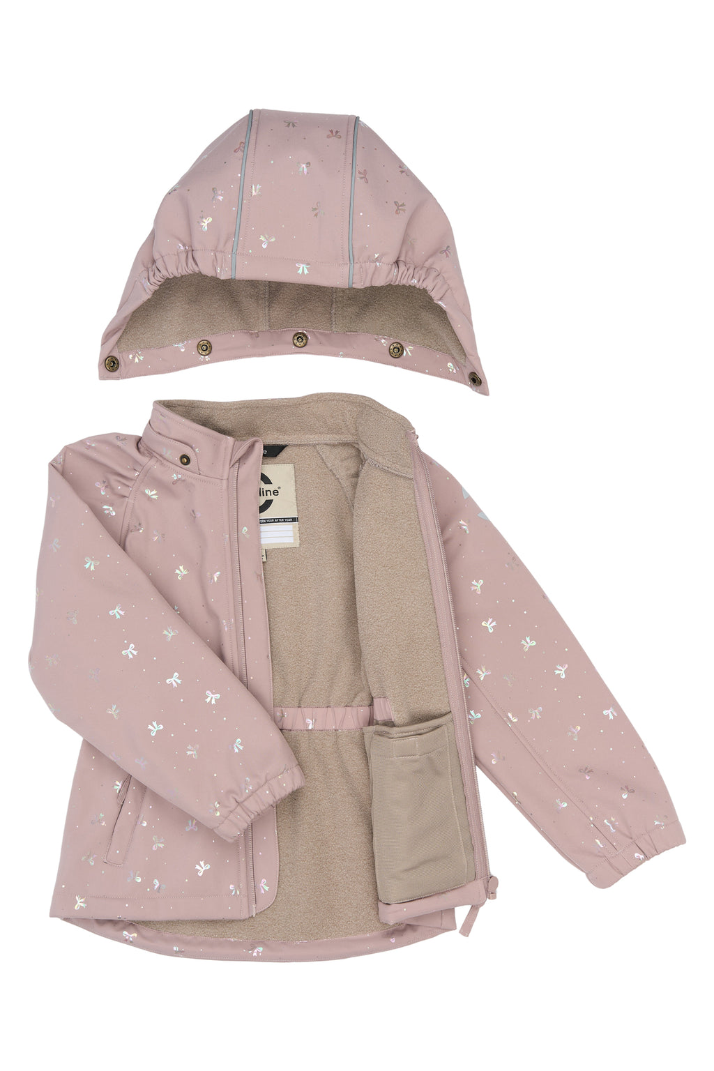 Softshelljacke von Mikk-Line – Bow Foil AOP