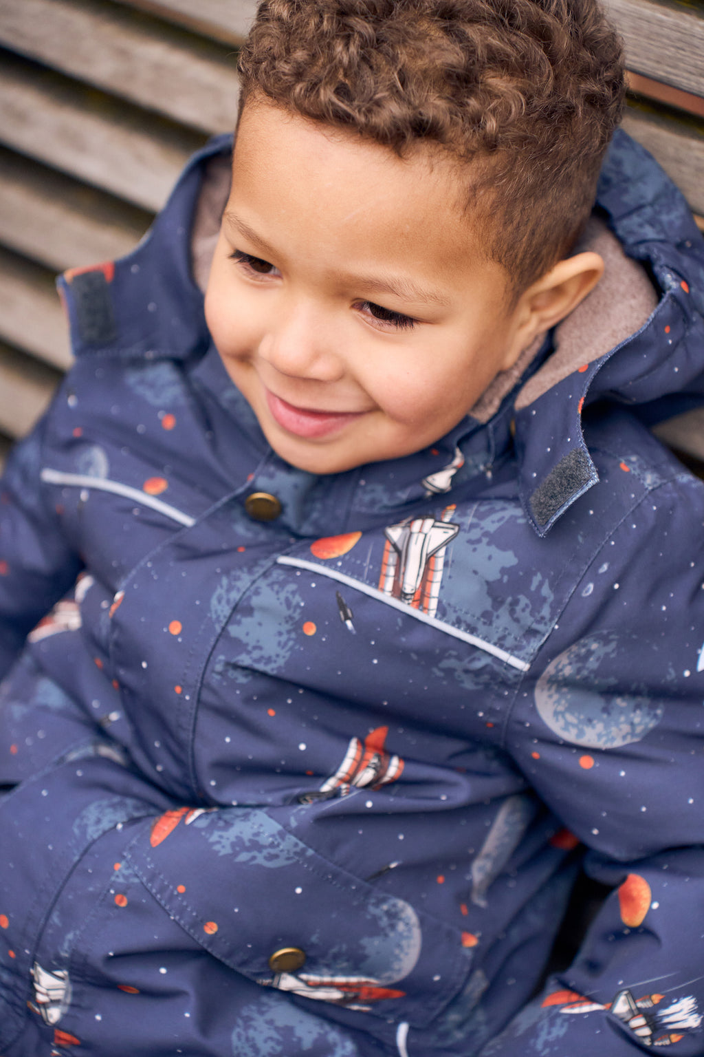 Jacke von Mikk-Line – Space AOP