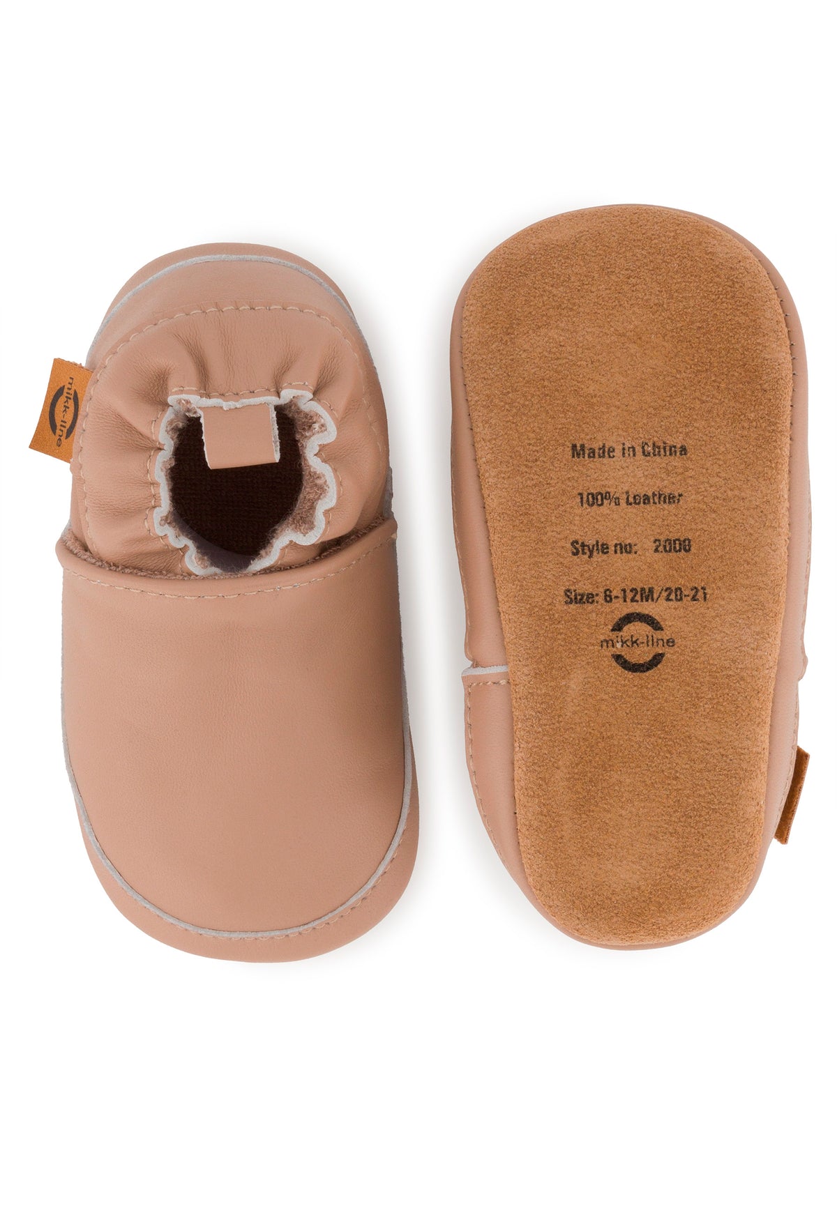 Hausschuhe von Mikk-Line – Burlwood