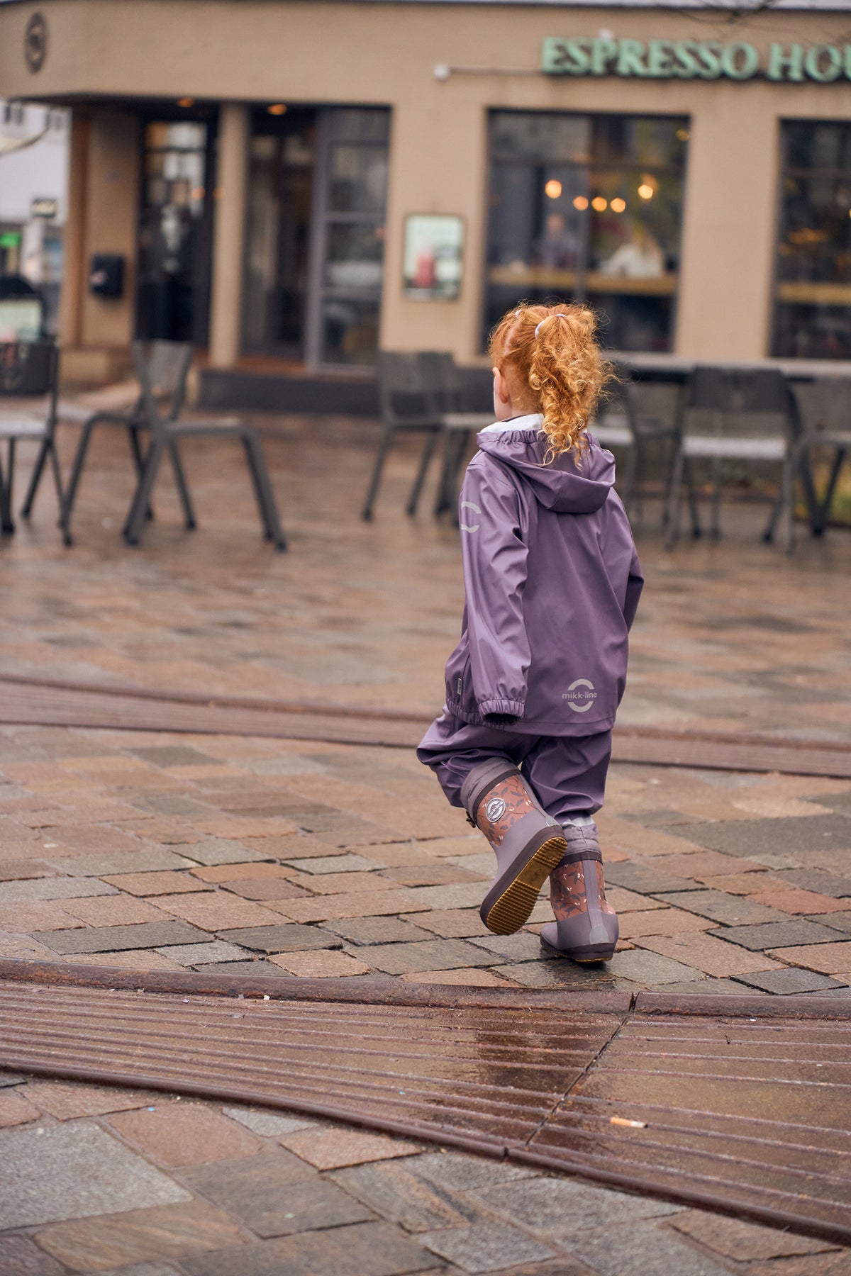 Regenbekleidung von Mikk-Line – Purple Sage
