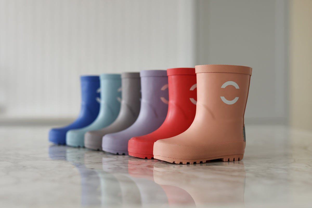 Gummistiefel von Mikk-Line – Cranberry