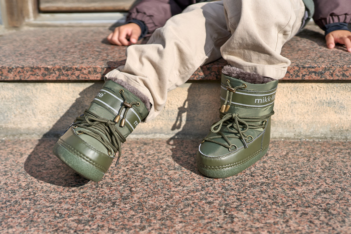 Winterstiefel von Mikk-Line – Dusty Olive