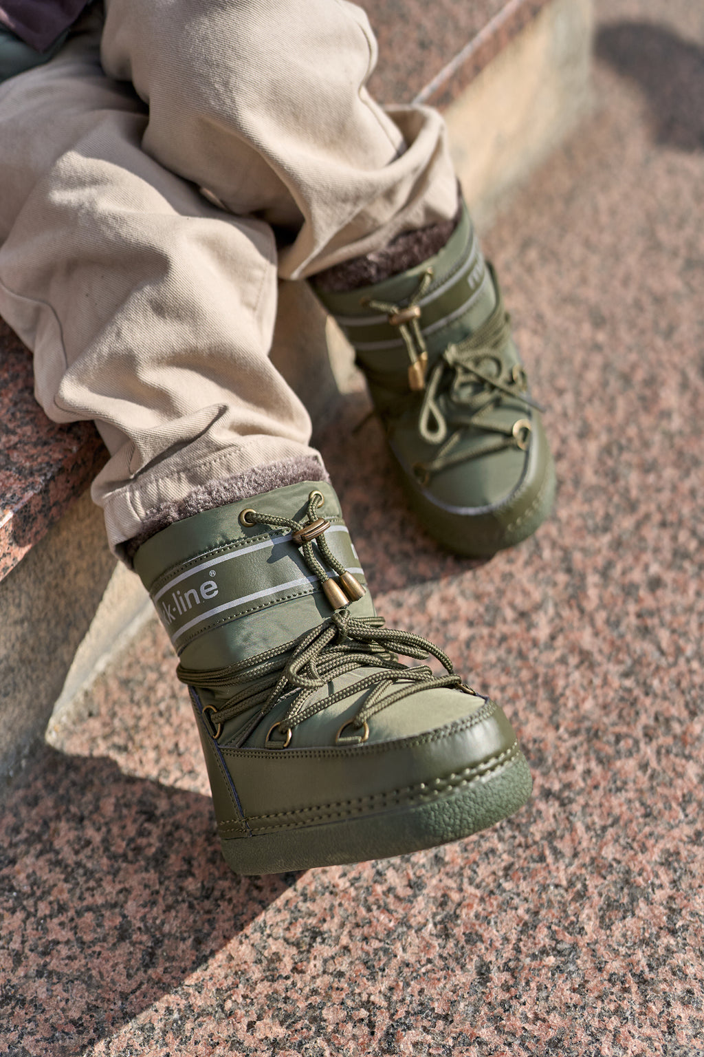 Winterstiefel von Mikk-Line – Dusty Olive